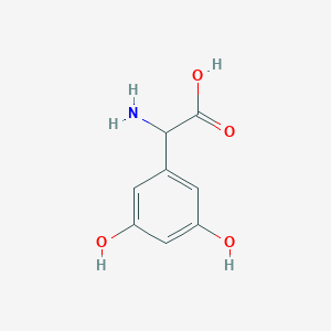 molecular formula C8H9NO4 B141086 (RS)-3,5-DHPG CAS No. 146255-66-5