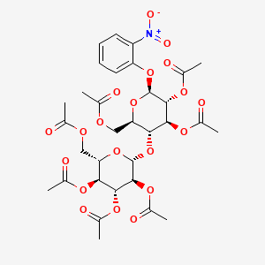 molecular formula C32H39NO20 B14109075 o-Nitrophenyl-D-Cellobioside Heptaacetate 