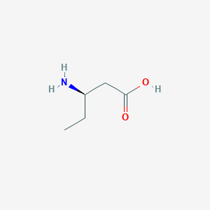 molecular formula C5H11NO2 B141092 (R)-3-Aminopentanoic acid CAS No. 131347-76-7