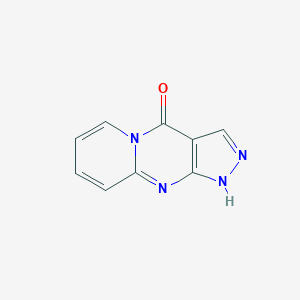 molecular formula C9H6N4O B14109656 Pyrazolo[3,4-d]pyrido[1,2-a]pyrimidin-4(1h)-one CAS No. 17326-30-6