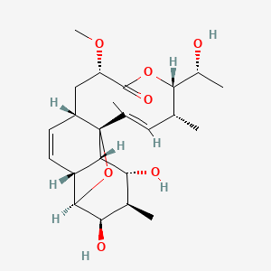 molecular formula C23H34O7 B14109992 Nodusmicin 