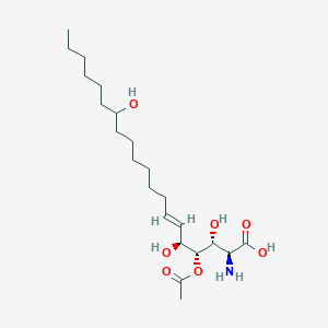 molecular formula C22H41NO7 B14110109 Fumifungin 