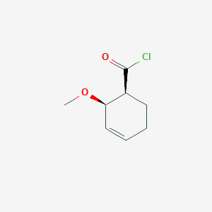 3-Cyclohexene-1-carbonylchloride, 2-methoxy-, (1S-cis)-(9CI)