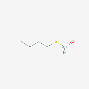 molecular formula C4H10OSSn B14110416 Butylthiostannanone 