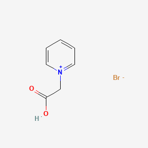 molecular formula C7H8BrNO2 B14110796 1-(Carboxymethyl)pyridin-1-ium bromide 