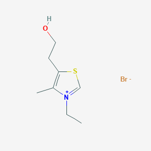 3-Ethyl-5-(2-hydroxyethyl)-4-methylthiazolium bromide