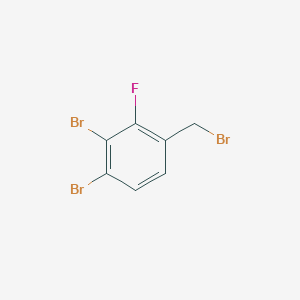 3,4-Dibromo-2-fluorobenzyl bromide