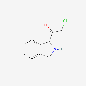 2-Chloro-1-(2,3-dihydroisoindol-1-yl)ethanone