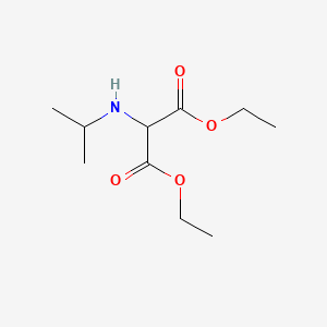 molecular formula C10H19NO4 B14111053 Diethyl 2-(isopropylamino)malonate 