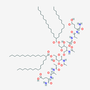 molecular formula C98H178N8O23 B141114 Dttdt-mdp CAS No. 127896-98-4