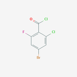 4-Bromo-2-chloro-6-fluorobenzoyl chloride