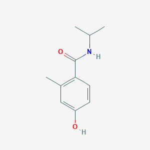 4-Hydroxy-2-methyl-N-(propan-2-yl)benzamide