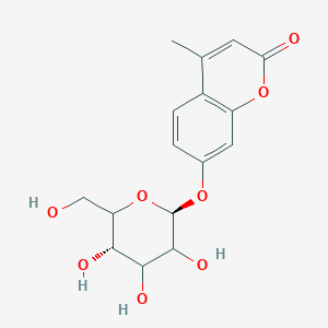 molecular formula C16H18O8 B14111866 4-methyl-7-[(2S,5S)-3,4,5-trihydroxy-6-(hydroxymethyl)oxan-2-yl]oxychromen-2-one 