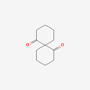 molecular formula C11H16O2 B14111896 Spiro[5.5]undecane-1,7-dione CAS No. 31251-68-0