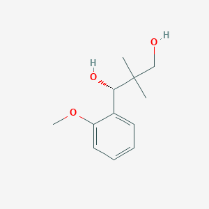 (1R)-1-(2-methoxyphenyl)-2,2-dimethylpropane-1,3-diol