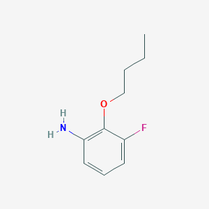 molecular formula C10H14FNO B1411204 2-Butoxy-3-fluoroaniline CAS No. 1564668-71-8