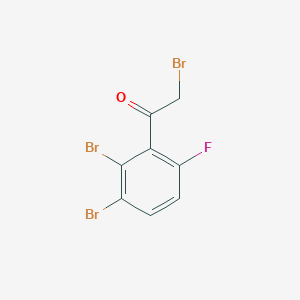 2',3'-Dibromo-6'-fluorophenacyl bromide