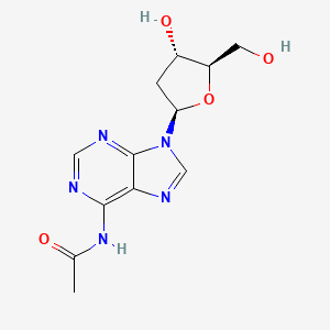 molecular formula C12H15N5O4 B14112426 N-Acetyl-2'-deoxy-Adenosine 