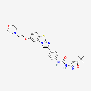 molecular formula C29H32N6O4S B14112895 AC220;Quizartinib 