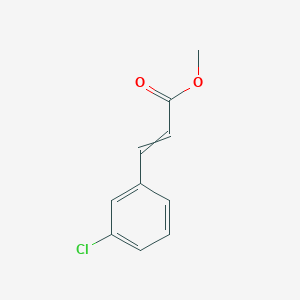 molecular formula C10H9ClO2 B14112899 Methyl (E)-3-(3-chlorophenyl)acrylate 