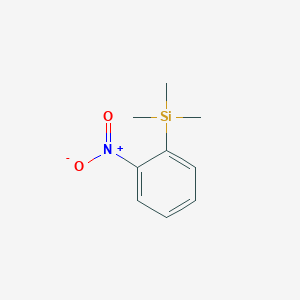 molecular formula C9H13NO2Si B14113564 2-Nitrophenyltrimethylsilane 