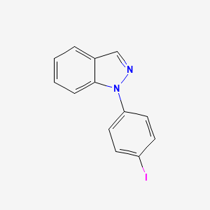 molecular formula C13H9IN2 B14113704 1-(4-Iodophenyl)-1H-indazole 