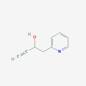 molecular formula C9H9NO B141140 1-Pyridin-2-ylbut-3-yn-2-ol CAS No. 134541-95-0