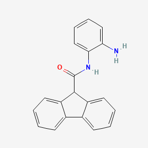 molecular formula C20H16N2O B14114108 N-(2-aminophenyl)-9H-fluorene-9-carboxamide 
