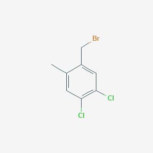 4,5-Dichloro-2-methylbenzyl bromide