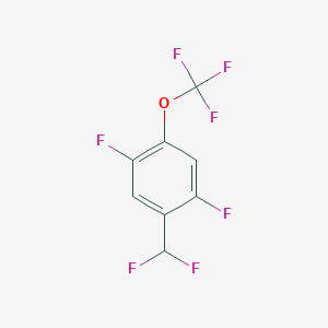 2,5-Difluoro-4-(trifluoromethoxy)benzodifluoride
