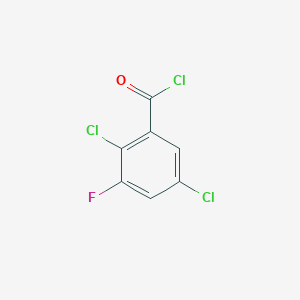 2,5-Dichloro-3-fluorobenzoyl chloride