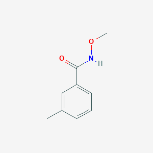 molecular formula C9H11NO2 B14114305 N-methoxy-3-methylbenzamide 