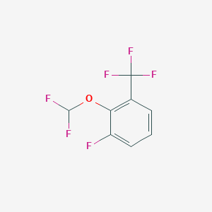 2-Difluoromethoxy-3-fluorobenzotrifluoride