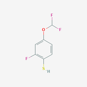 4-Difluoromethoxy-2-fluorothiophenol