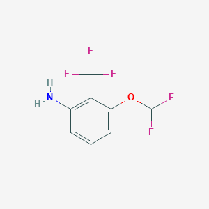 3-Difluoromethoxy-2-(trifluoromethyl)aniline
