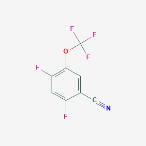 2,4-Difluoro-5-(trifluoromethoxy)benzonitrile