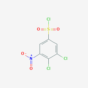 3,4-Dichloro-5-nitrobenzenesulfonyl chloride