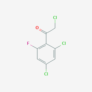 2',4'-Dichloro-6'-fluorophenacyl chloride