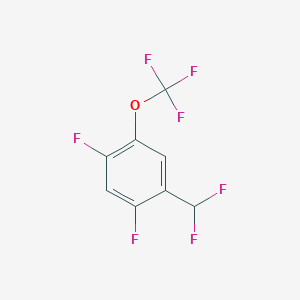 2,4-Difluoro-5-(trifluoromethoxy)benzodifluoride