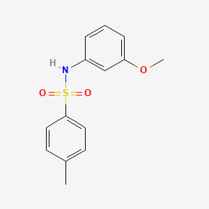 molecular formula C14H15NO3S B14114712 n-(3-Methoxyphenyl)-4-methylbenzenesulfonamide CAS No. 58750-87-1