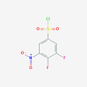 3,4-Difluoro-5-nitrobenzenesulfonyl chloride