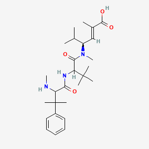 molecular formula C27H43N3O4 B14114783 Hti-286; hti 286; hti286; spa-110; spa110; spa 110 