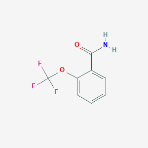 molecular formula C8H6F3NO2 B141148 2-(Trifluoromethoxy)benzamide CAS No. 127979-74-2