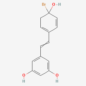 molecular formula C14H13BrO3 B14114849 C14H13BrO3 