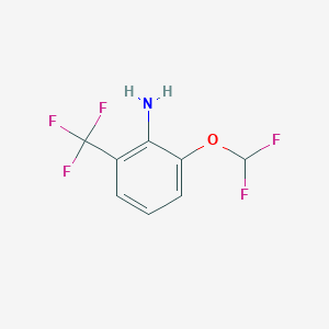 2-Difluoromethoxy-6-(trifluoromethyl)aniline