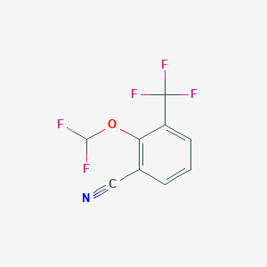 2-Difluoromethoxy-3-(trifluoromethyl)benzonitrile
