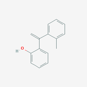 molecular formula C15H14O B14114931 2-(1-(o-Tolyl)vinyl)phenol 