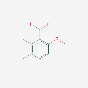 2-Difluoromethyl-3,4-dimethylanisole