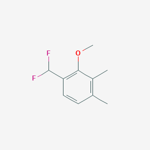 molecular formula C10H12F2O B1411507 6-Difluoromethyl-2,3-dimethylanisole CAS No. 1804418-59-4