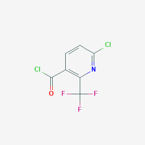 6-Chloro-2-(trifluoromethyl)nicotinoyl chloride